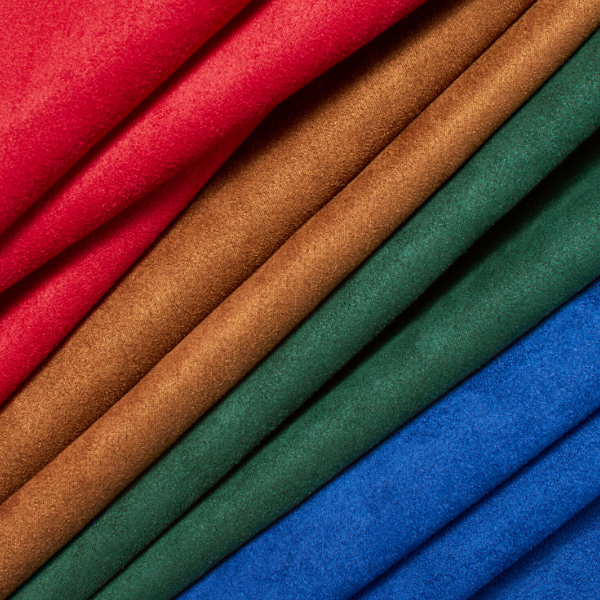 环保染色麂皮布料 - 抗起球防静电仿麂皮，服装外套及高档礼品盒内衬装饰用布