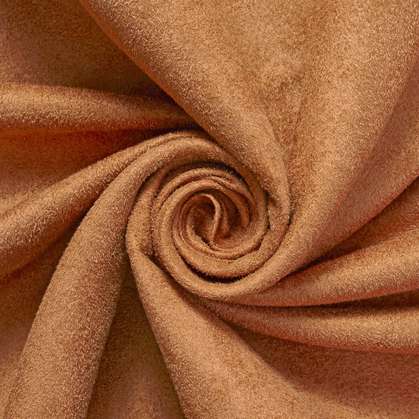 阻燃型超细纤维麂皮绒 - 环保无异味，适用于酒店床品、座椅套及航空内饰面料