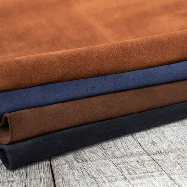 高品质麂皮布料 - 柔软耐磨仿麂皮绒，适用于沙发家纺、鞋材箱包及汽车内饰面料批发