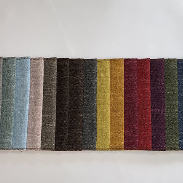 厂家供应拉丝人造亚麻 - 抗皱易打理环保拉丝人造亚麻，出口热销现代家居装饰用