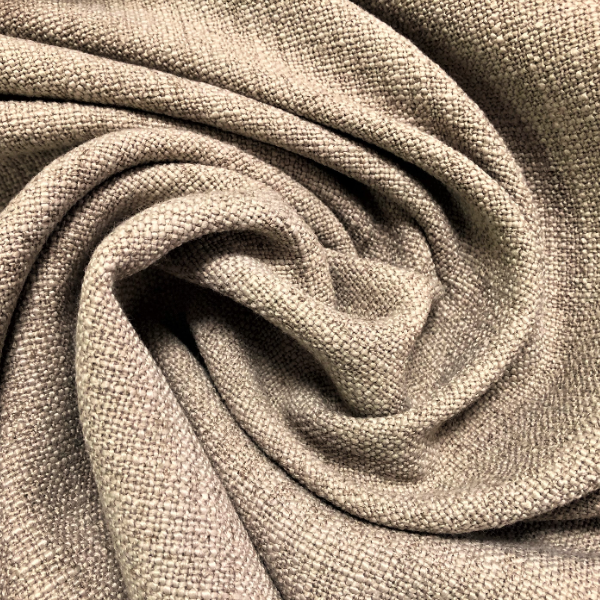 加厚人造亚麻沙发面料 - 色泽持久不褪色，支持定制规格的高强度织物