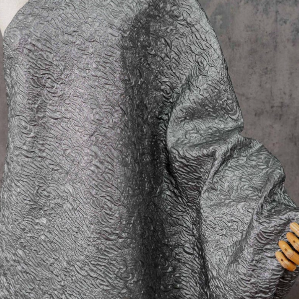 定制压花织物 - 奢华感手感细腻，酒店家具、背景墙软包及靠背椅压花面料