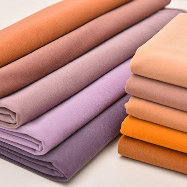 多色磨砂天鹅绒 鞋材箱包面料 手拿包表带 雾面质感 耐刮擦